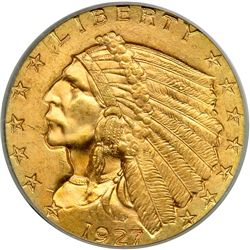 1927 $2.50 Indian