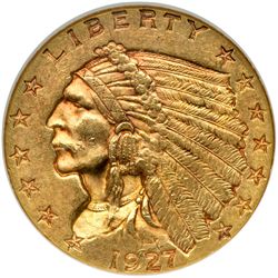 1927 $2.50 Indian