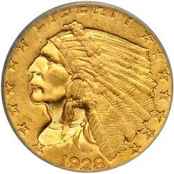 1928 $2.50 Indian