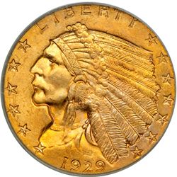 1929 $2.50 Indian