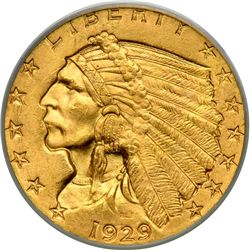 1929 $2.50 Indian