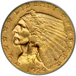 1929 $2.50 Indian