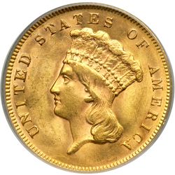1878 $3 Gold