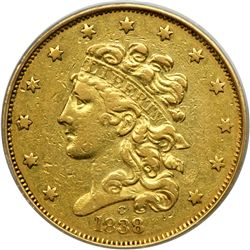 1838-C $5 Classic Head