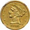 Image 1 : 1846-O $5 Liberty