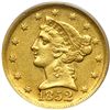 Image 1 : 1852-D $5 Liberty