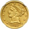 Image 1 : 1853-D $5 Liberty