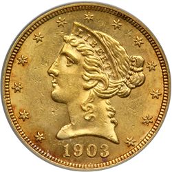 1903 $5 Liberty