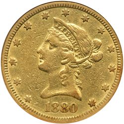 1880 $10 Liberty
