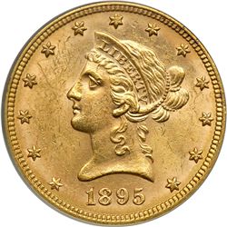 1895 $10 Liberty PCGS MS62