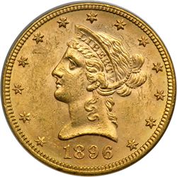 1896 $10 Liberty