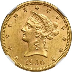 1900 $10 Liberty NGC MS62