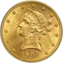 1901-S $10 Liberty PCGS MS63
