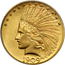 1909 $10 Indian PCGS MS64
