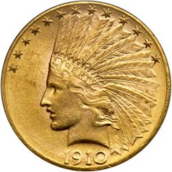 1910-D $10 Indian