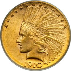 1910-D $10 Indian