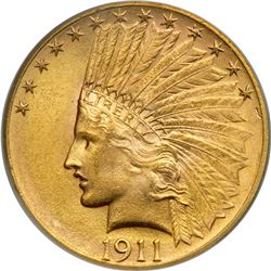 1911 $10 Indian