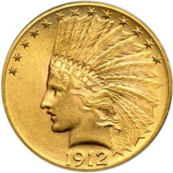 1912 $10 Indian PCGS MS62