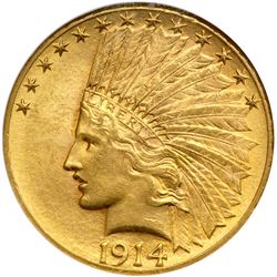 1914-D $10 Indian NGC MS61