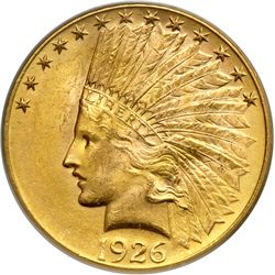 1926 $10 Indian PCGS MS63