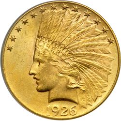 1926 $10 Indian PCGS MS62