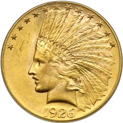 1926 $10 Indian PCGS MS62