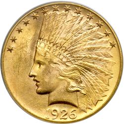 1926 $10 Indian PCGS MS62
