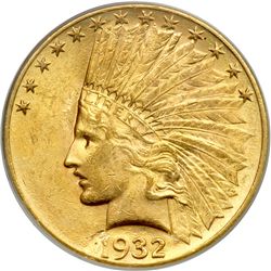1932 $10 Indian PCGS MS62