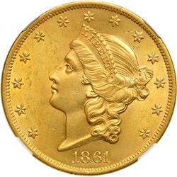 1861 $20 Liberty