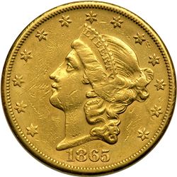1865-S $20 Liberty
