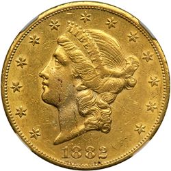 1882-CC $20 Liberty