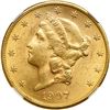 Image 1 : 1907-S $20 Liberty NGC MS60