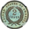 Image 2 : 1864 2C. Lg Motto NGC MS66