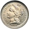 Image 1 : 1881 Nickel 3C NGC Proof 66
