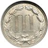Image 2 : 1881 Nickel 3C NGC Proof 66