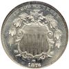 Image 1 : 1876 Shield 5C NGC MS65