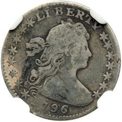 1796 Bust H10C. LIKERTY Error