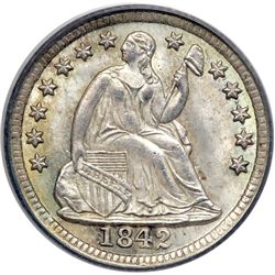 1842 Liberty Seated H10C