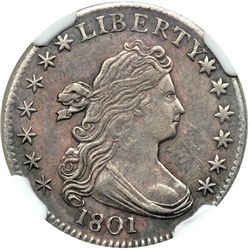 1801 Bust 10C NGC MS61