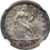 Image 1 : 1859 Liberty Seated 10C NGC MS65