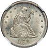 Image 1 : 1875-S Twenty Cents NGC MS62+