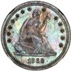 Image 1 : 1868 Liberty Seated 25C NGC Proof 64