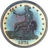 Image 1 : 1874 Trade $1 NGC Proof 67