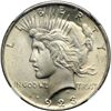 Image 1 : 1923 Peace $1 NGC MS66