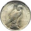 Image 2 : 1923 Peace $1 NGC MS66