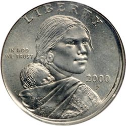 2000-P Sacagawea Struck On Maryland Quarter