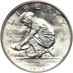 1925-S California 50C PCGS MS65