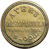 Image 2 : AYER'S SARSAPARILLA EP-34A, HB-30, S-15a, 3c Medium A