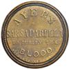 Image 2 : AYER'S SARSAPARILLA EP-98A, HB-36, S-17, 10c Medium
