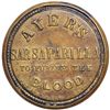 Image 2 : AYER'S SARSAPARILLA EP-98A, HB-36, S-17, 10c Medium